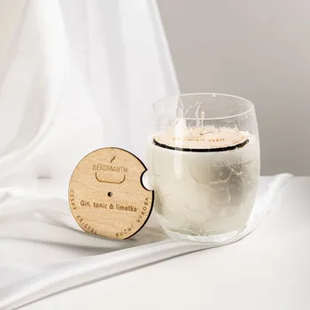 Čokoláda Beromantik - sójová svíčka - vůně gin - tonic
