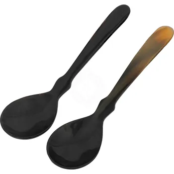 Karnevalový kostým Mythrojan Historická lžíce z rohoviny, sada 2 ks, 18 cm