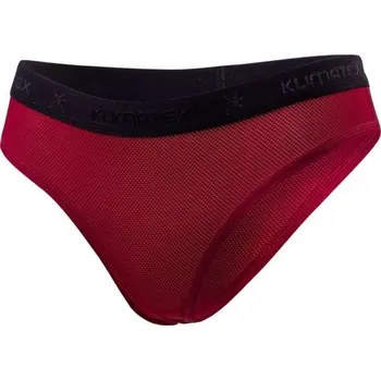 Dámské termo spodní prádlo Dámské funkční brazilky KLIMATEX Luz vínové Velikost: L
