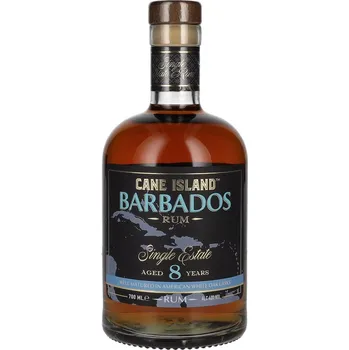 Rum Cane Island Barbados 8y 43% 0,7 l (holá láhev)