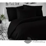 Saténové povlečení LUXURY COLLECTION 140x200+70x90cm černé