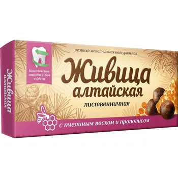 Speciální výživa Živica Altajská s propolisem 4*0,8g