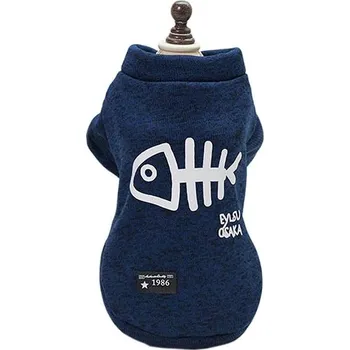 Obleček pro psa Surtep Mikina pro psa rybí kost navy modrá M