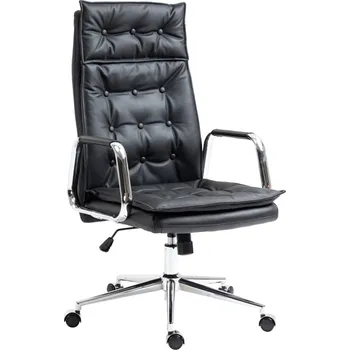 OMAXI Kancelářské křeslo z pravé kůže Sotira 425593