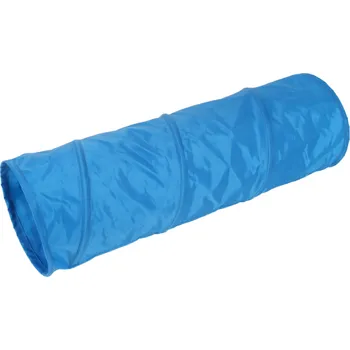 Pelíšek pro psa O'LALA PETS TUNEL MODRÝ Velikost: 80X25 CM