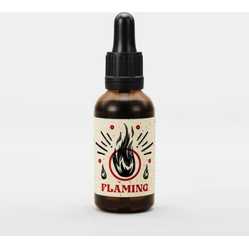 Péče o vousy By Elementum Mollis Flaming Beard Oil vyživující olej na vousy 30 ml