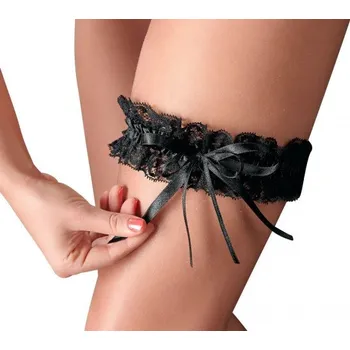 Cottelli lace Garter 2460106 Krajkový podvazek