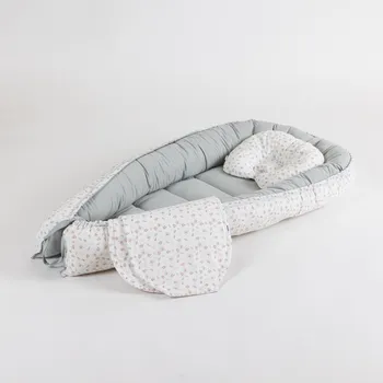 Hnízdečko pro miminko Tulimese Hnízdečko růžoví motýlci VARIANTY PROVEDENÍ HNÍZDEČKA: HNÍZDEČKO SOUPRAVA