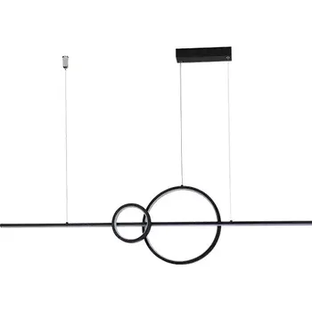 Designový lustr Sara černá