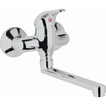 Vodovodní baterie Baterie dřezová 150 mm, ploché ústí 150 mm, chrom