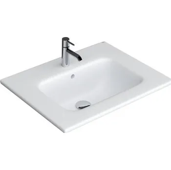 Umyvadlo JOY Umyvadlo nábytkové 61 cm s otvorem pro baterii, s přepadem, bílá