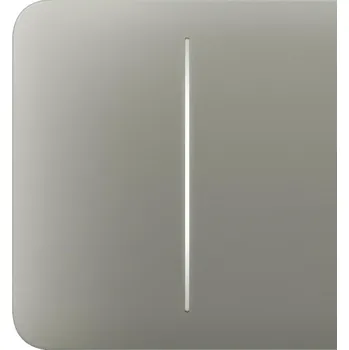 Centrální jednotka pro chytrou domácnost Ajax SideButton (2-gang) - Boční dvou tlačítko, olivová