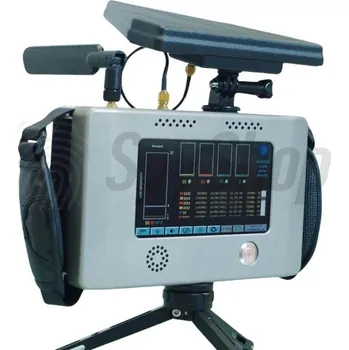 Bezpečnostní detektor Rychlý detektor mobilních telefonů Comms-Tek Hunter - rozsah 400 MHz až 6 GHz (2G-5G, WiFi, Bluetooth)