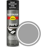 Tepelně odolná barva ve spreji Rust-Oleum Heat Resistant Aerosol 750°C / 500 ml Barva: Hliníková (Aluminium)