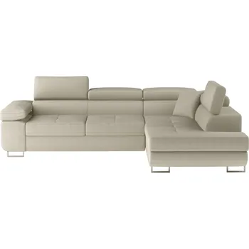 Sedací souprava Rohová rozkládací sedací souprava Anton 272 cm Jarell 18 béžová pravá