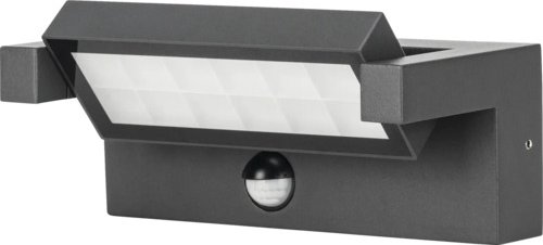 Výklopné venkovní LED svítidlo se senzorem 20 W, 1500 lm, 4000 K, PIR, antracit – Eurakles LUISA ST472-ANT/PIR