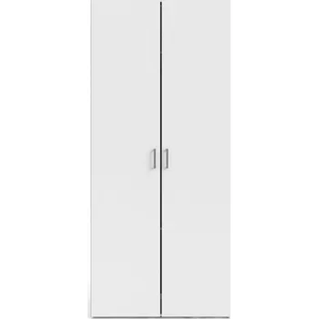 Šatní skříň Bílá šatní skříň 78x175 cm Space – Tvilum ID_1441221