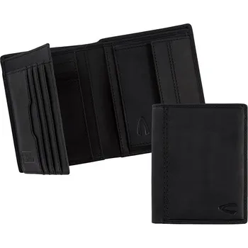 Peněženka Camel active Pánská kožená Vietnam na výšku černá