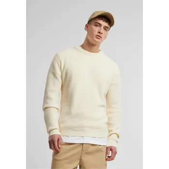 Dámský svetr Rib Basic Sweater - whitesand XL