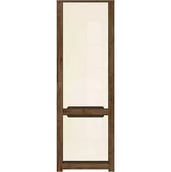 Obývací stěna Regál Ruso REG2D - dub april/perleťový lesk - SLEVA 3% s kodem radost25