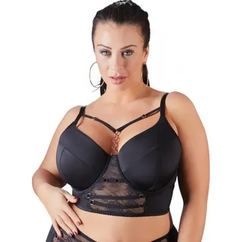 Dámské erotické body Longline Bra Cottelli Collection Plus, 95F