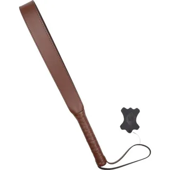 BDSM obojek Sexy Elephant Kožená plácačka Leatherix Supreme (45 cm)