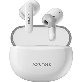 A4Tech bezdrátová sluchátka B25, TWS, Bluetooth, bílá