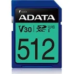 ADATA SDXC karta 512GB Premier Pro UHS-I U3 Class 10 (R:95/W:60 MB/s)