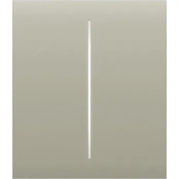 Centrální jednotka pro chytrou domácnost Ajax CenterButton (2-gang) - Středové dvou tlačítko, olivová