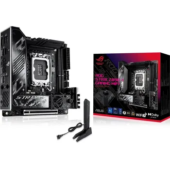 Základní deska ASUS MB Sc LGA1851 ROG STRIX Z890-I GAMING WIFI, Intel Z890, 2xDDR5, 1xHDMI, 2xThunderbolt, WI-FI, Mini-ITX