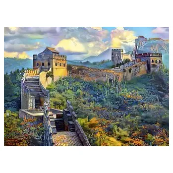 Puzzle BLUEBIRD Puzzle Velká čínská zeď, Čína 1000 dílků