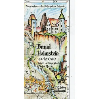 Brand Hohnstein 1 : 10 000 - Böhm, Rolf