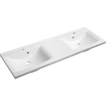 Umyvadlo Umyvadlo LUCIOLA dvojumyv.150x50,litý mr