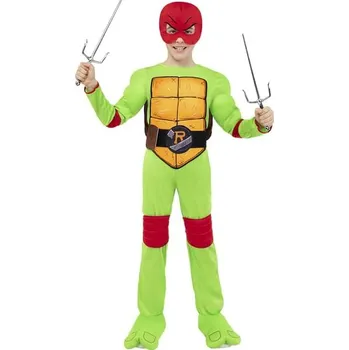 Funiglobal - Kostým Raphaela pro chlapce - Želvy Ninja - 10-12 years