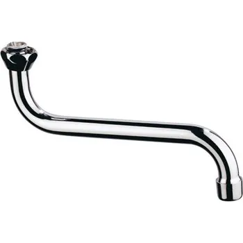 Tyč na sprchový závěs Ramínko kulaté 300 mm, chrom