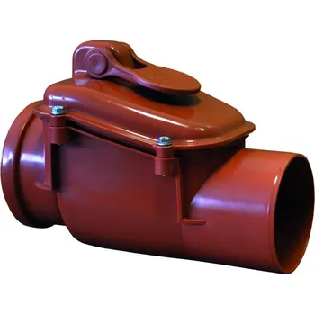 Kanalizační potrubí Plast Brno KG zpětná klapka FK100C0 125 mm