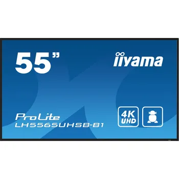 Monitor 55" iiyama LH5565UHSB-B1: IPS,4K UHD,Android,24/7