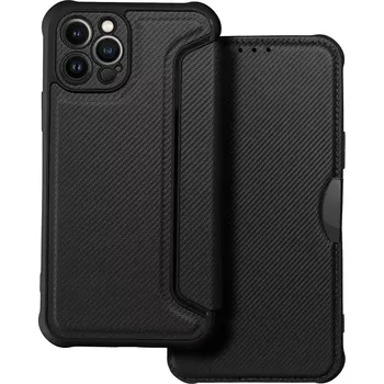 Pouzdro na mobilní telefon Pouzdro Razor Book iPhone 14 Plus Černé
