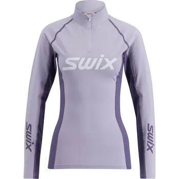 Dámské termoprádlo Swix tričko se stojáčkem RaceX Dry W dusty purple / light purple - L
