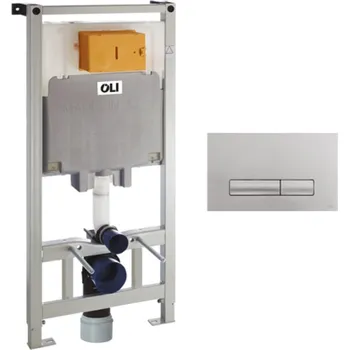 WC sada Předstěnový WC modul do lehké příčky, 500x1150 mm, ovl. tlačítko bílé