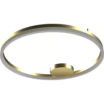 Moderní stropní svítidlo Halo 120 CCT zlatá s dálkovým ovládáním