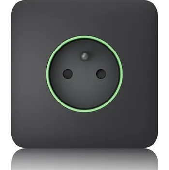 Centrální jednotka pro chytrou domácnost Ajax SoloCover (smart) - Samostatný kryt zásuvky, grafitová