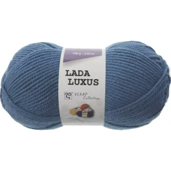 Příze Lada Luxus 56801 – brilantní modrá