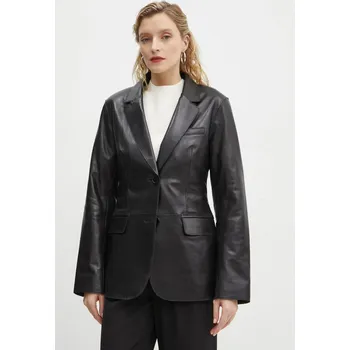 Dámské sako Kožené sako Stand Studio Mina, 34, černá, 99X
