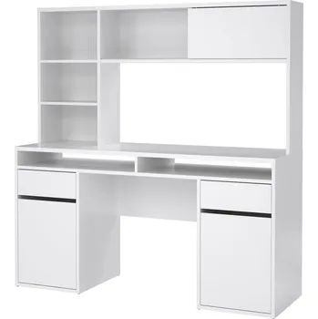 Psací stůl Psací (PC) stůl s nástavcem Felix 481 Bílá