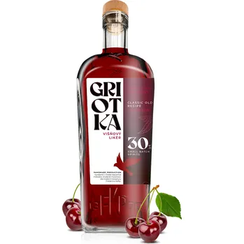 Likér FK Distillery Frederic Kafka Griotka 30% 1 l (holá láhev)