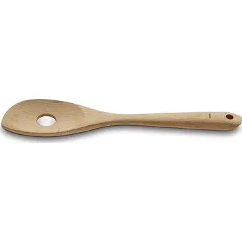 Vidlička na maso KELA Děrovaná lžíce na vaření Calla bukové dřevo světle hnědá