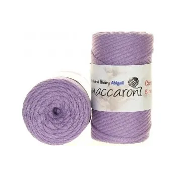 Příze Maccaroni Šňůry Abigail 5mm - 404S levandulová