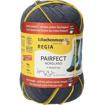 Příze Regia 4-Ply Pairfect Nordland 6818 Heroy (Ponožková příze Regia Pairfect Nordland 6818 Heroy)