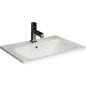 Umyvadlo JIKA CUBITO PURE umyvadlo 55 cm, s otvorem pro baterii a přepadem